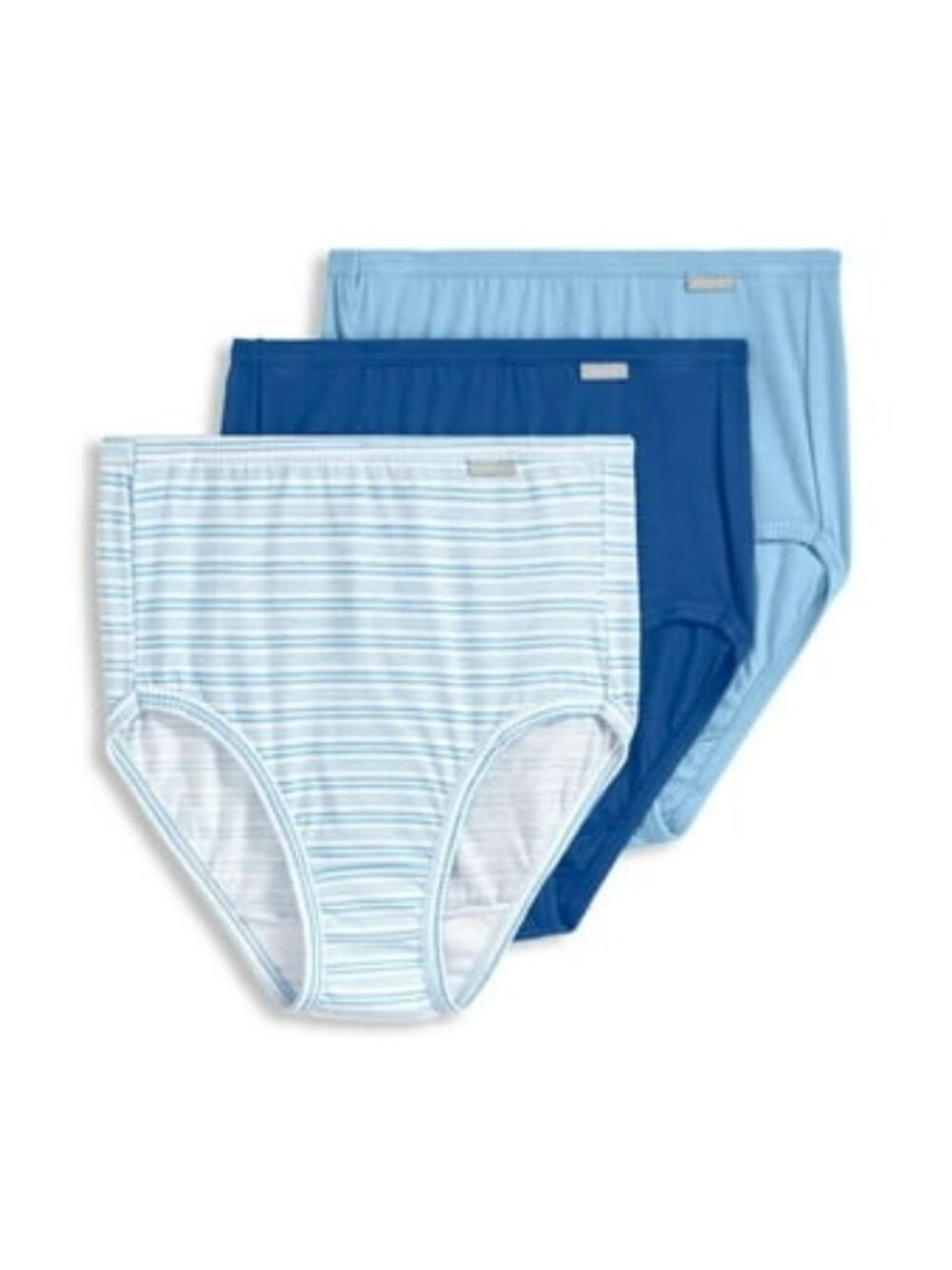 #2367 Jockey Women's Plus Size 100% Cotton Elance Brief - 3 Pack